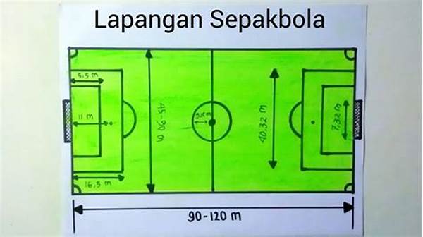 Lapangan Bola Kaki Beserta Ukurannya