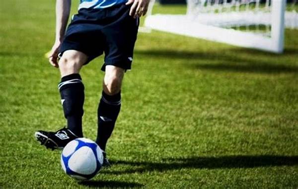 Pada Sepak Bola Menendang Bola Menggunakan Kaki