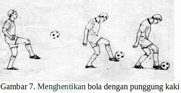Teknik Menghentikan Bola Dengan Punggung Kaki Tepat Digunakan Jika Bola