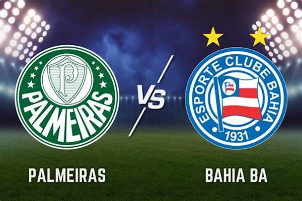 Bahia Vs Palmeiras