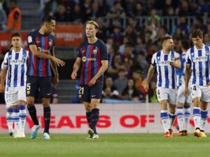 Klasemen Barcelona Vs Real Sociedad