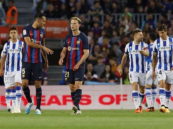 Klasemen Barcelona Vs Real Sociedad