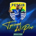 Tyronne Del Pino Bikin Kejutan! Gelandang Serang Persib Bandung Masuk Daftar Top Skor!